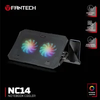 Fantech NC14 Laptop Cooler with Phone holder